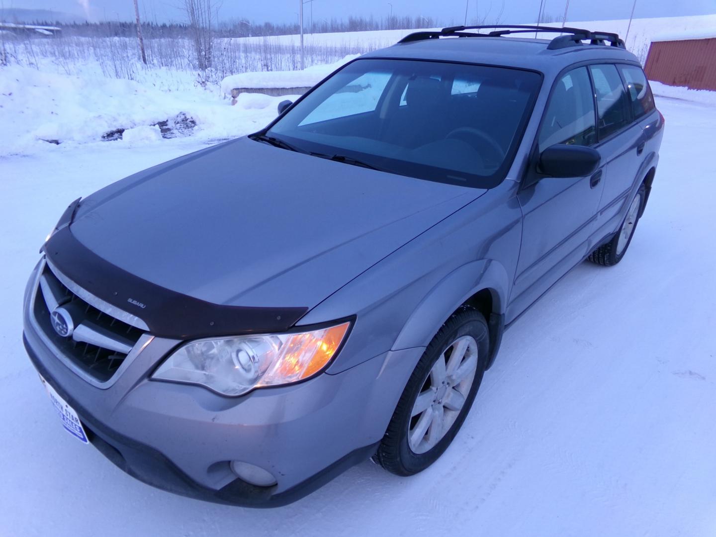 2008 Grey Subaru Outback 2.5i (4S4BP61C687) with an 2.5L H4 SOHC 16V engine, Automatic transmission, located at 2630 Philips Field Rd., Fairbanks, AK, 99709, (907) 458-0593, 64.848068, -147.780609 - Photo#0